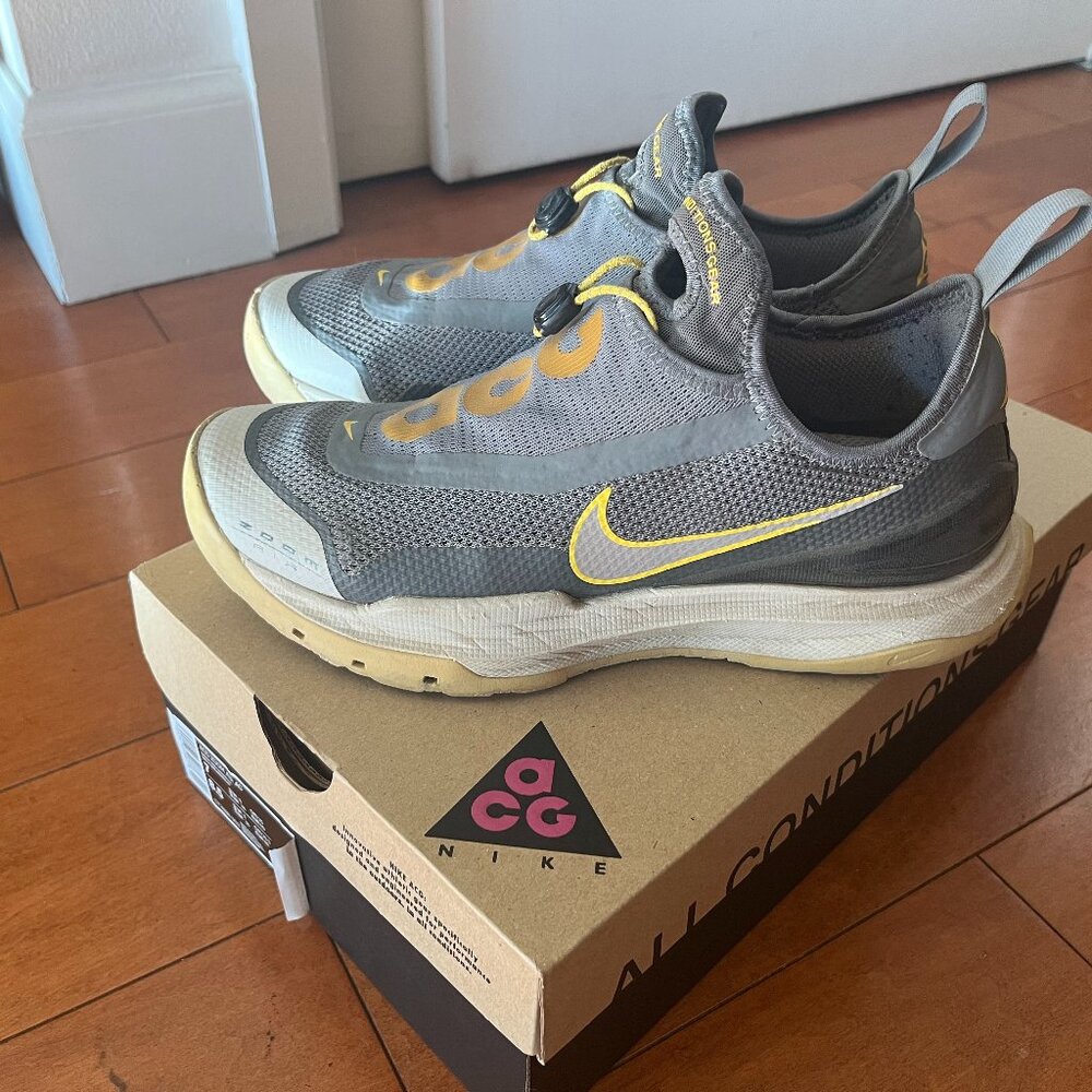 Nike ACG Zoom Air AO Amphibious Trail Shoes (Blue Void/Black, Men’s 8 / Women’s